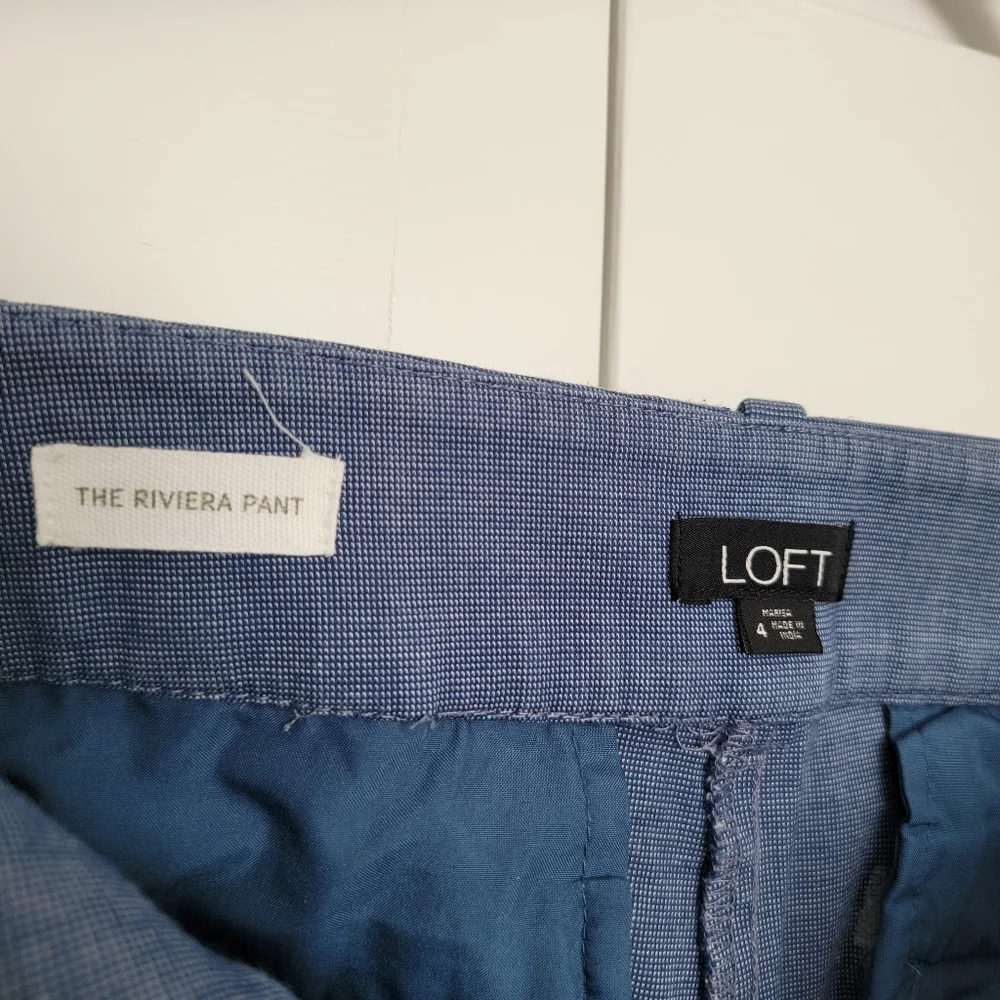 Size 4 ankle pant by LOFT The Riviera style - Picture 9 of 13